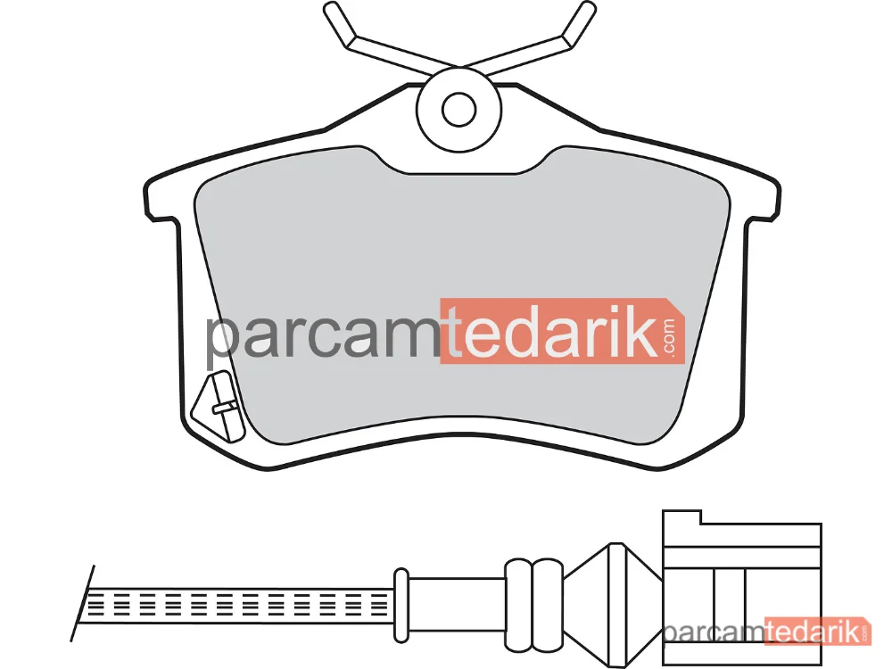 VALEO 670674 | Fren Balatası (Arka) — Seat Ibiza IV, Seat Ibiza IV SC, VW Golf VI